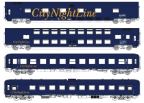 L.S. Models LS99040AC - H0 - 4-tlg. Set Nachtzugwagen 212/213, CNL, Ep. V - Set 1